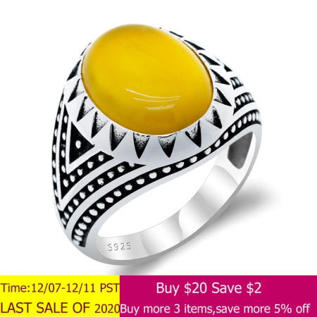 Anillo de piedra Natural para hombre, de Plata de Ley 925 con ágata grande, de plata tailandesa, Estilo Vintage, joyería turca hecha a mano Anillo de piedra Natural para hombre, de Plata de Ley 925 con ágata grande, de plata tailandesa, Estilo Vintage, joyería turca hecha a mano